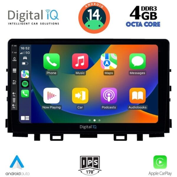 DIGITAL IQ BXF 6316_CPAA (9inc) MULTIMEDIA TABLET for KIA RIO mod. 2018> – STONIC mod. 2017> - Image 2