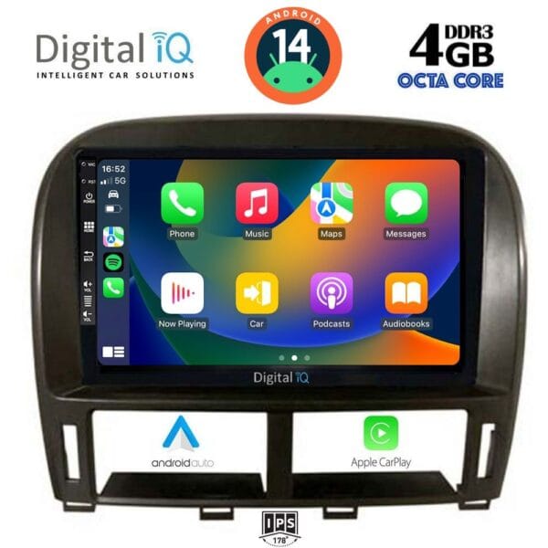 DIGITAL IQ BXF 6343_CPAA (9inc) MULTIMEDIA TABLET for LEXUS LS 430 – XF 430 mod. 2000-2006 - Image 2