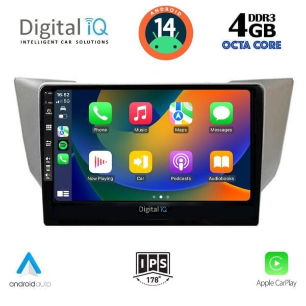 DIGITAL IQ BXF 6345_CPAA (9inc) MULTIMEDIA TABLET for LEXUS RX 300 – 400 mod. 2003-2008 - Image 2