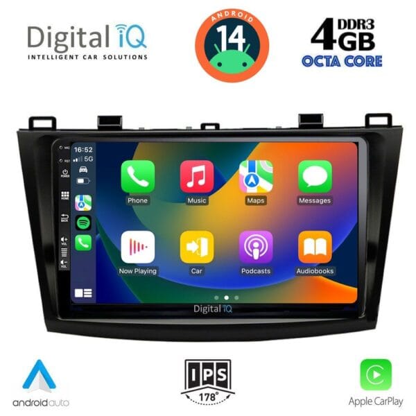 DIGITAL IQ BXF 6366_CPAA (9inc) MULTIMEDIA TABLET for MAZDA 3 mod. 2009-2014 - Image 2
