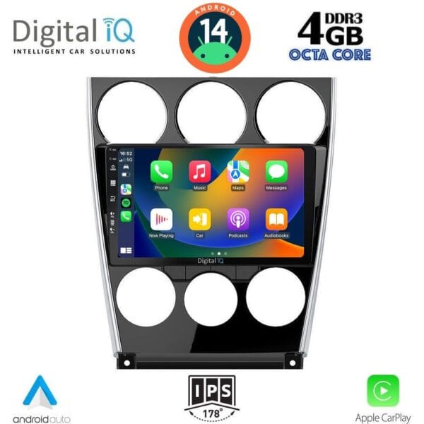 DIGITAL IQ BXF 6375_CPAA (9inc) MULTIMEDIA TABLET for MAZDA 6 (FACELIFT) mod. 2005-2008 - Image 2