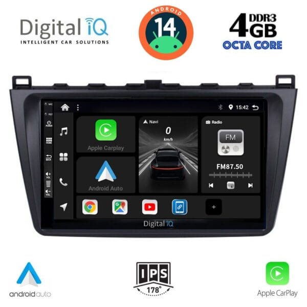 AIN-121263 - Digital iQ - DIGITAL IQ BXF 6377_CPAA (9inc) MULTIMEDIA TABLET for MAZDA 6 mod. 2008-2012 - ALL IN POINT - LEFKELIS.GR