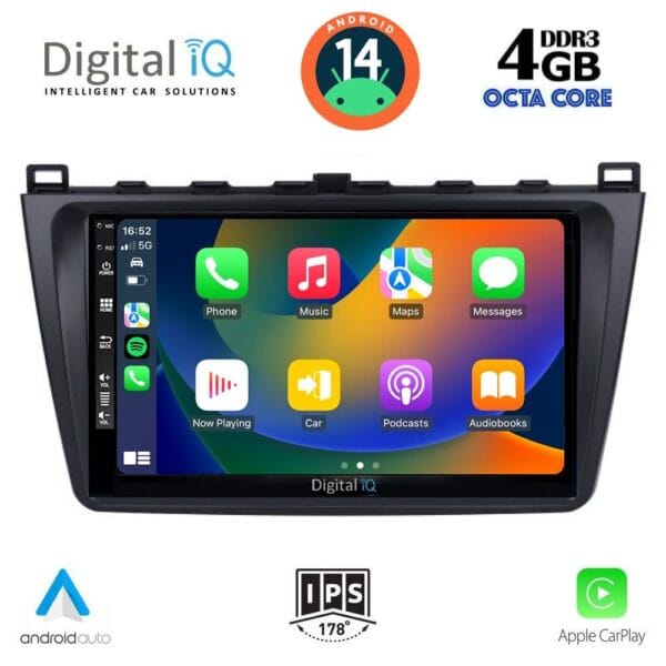 DIGITAL IQ BXF 6377_CPAA (9inc) MULTIMEDIA TABLET for MAZDA 6 mod. 2008-2012 - Image 2
