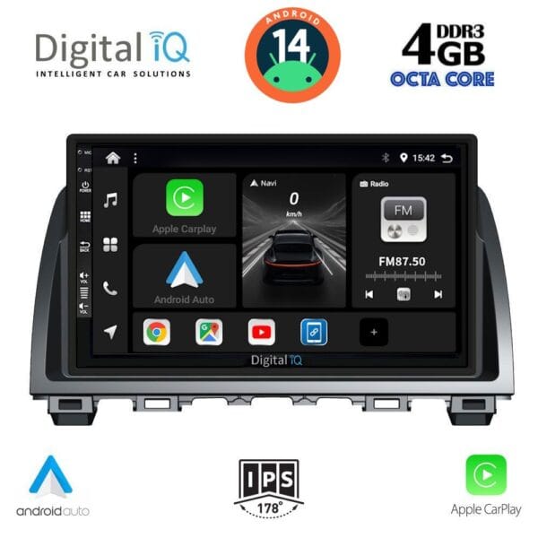 AIN-121108 - Digital iQ - DIGITAL IQ BXF 6378_CPAA (9inc) MULTIMEDIA TABLET for MAZDA 6 mod. 2012-2017 - ALL IN POINT - LEFKELIS.GR