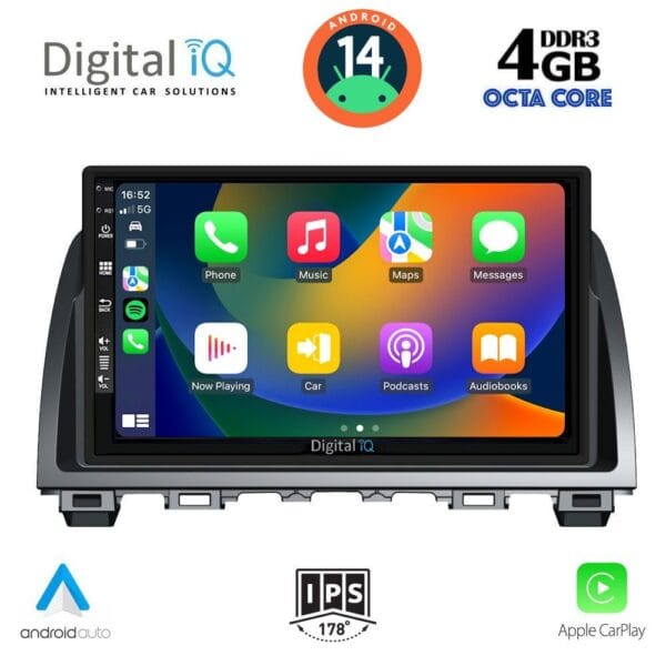 DIGITAL IQ BXF 6378_CPAA (9inc) MULTIMEDIA TABLET for MAZDA 6 mod. 2012-2017 - Image 2
