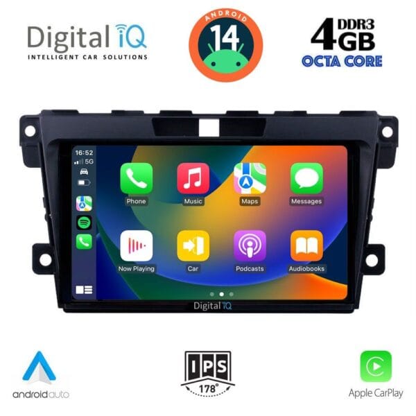 DIGITAL IQ BXF 6389_CPAA (9inc) MULTIMEDIA TABLET for MAZDA CX7 mod. 2006-2012 - Image 2
