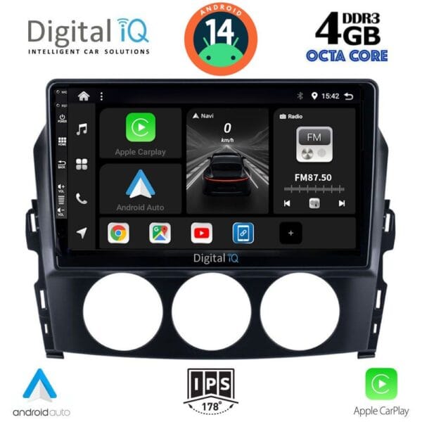 AIN-121063 - Digital iQ - DIGITAL IQ BXF 6392_CPAA (9inc) MULTIMEDIA TABLET for MAZDA MX5 mod. 2005-2015 - ALL IN POINT - LEFKELIS.GR