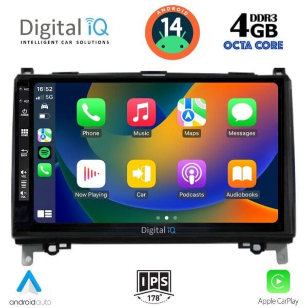 DIGITAL IQ BXF 6400_CPAA (9inc) MULTIMEDIA TABLET for MERCEDES A – B -SPRINTER – VITO mod. 2007> - Image 2