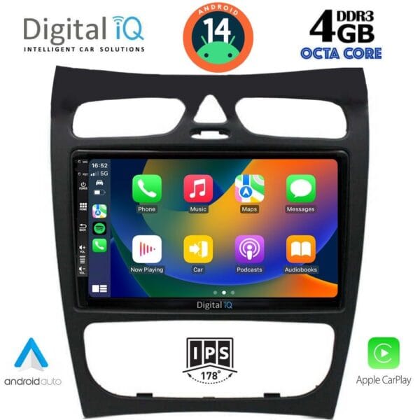 DIGITAL IQ BXF 6406_CPAA (9inc) MULTIMEDIA TABLET for MERCEDES CLK (W209) mod. 2000-2004 - Image 2