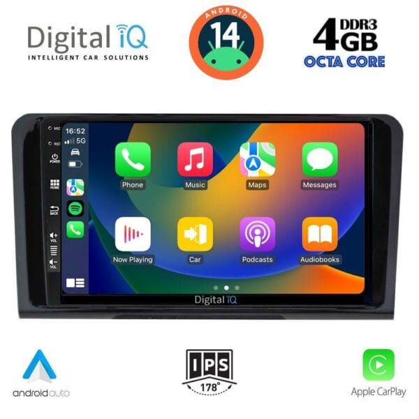 DIGITAL IQ BXF 6414_CPAA (9inc) MULTIMEDIA TABLET for MERCEDES ML (W164) – GL (X164) mod. 2005-2011 - Image 2