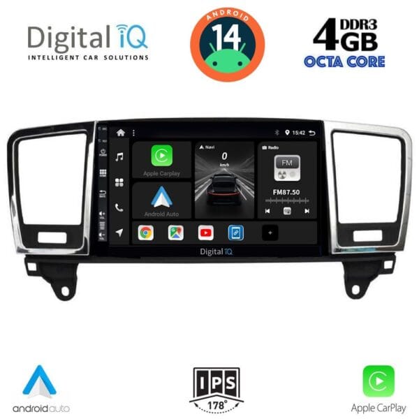 AIN-121153 - Digital iQ - DIGITAL IQ BXF 6415_CPAA (9inc) MULTIMEDIA TABLET for MERCEDES ML (W166) - GL (X166) mod. 2011-2019 - ALL IN POINT - LEFKELIS.GR