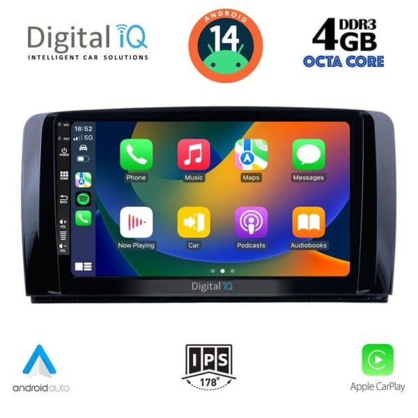 DIGITAL IQ BXF 6422_CPAA (9inc) MULTIMEDIA TABLET for MERCEDES R (W251) mod. 2006-2015 - Image 2