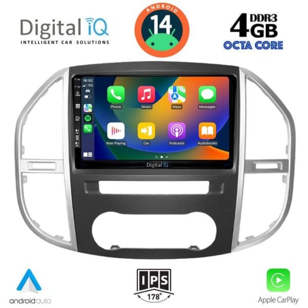 DIGITAL IQ BXF 6429_CPAA (10inc) MULTIMEDIA TABLET for MERCEDES VITO – VIANO (W447) mod. 2015> - Image 2
