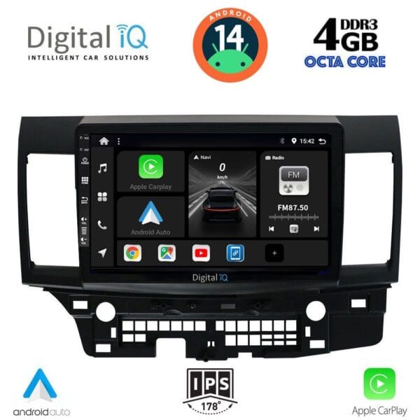 AIN-121379 - Digital iQ - DIGITAL IQ BXF 6434_CPAA (10inc) MULTIMEDIA TABLET for MITSUBISHI LANCER mod. 2008> - ALL IN POINT - LEFKELIS.GR