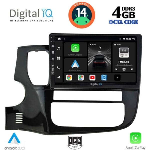 AIN-121275 - Digital iQ - DIGITAL IQ BXF 6443_CPAA (10inc) MULTIMEDIA TABLET for MITSUBISHI OUTLANDER mod. 2013-2020 - ALL IN POINT - LEFKELIS.GR