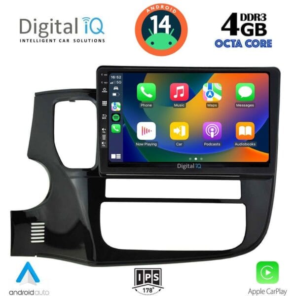 DIGITAL IQ BXF 6443_CPAA (10inc) MULTIMEDIA TABLET for MITSUBISHI OUTLANDER mod. 2013-2020 - Image 2