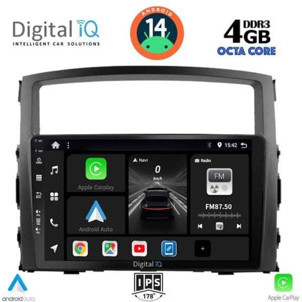 AIN-121276 - Digital iQ - DIGITAL IQ BXF 6446_CPAA (9inc) MULTIMEDIA TABLET for MITSUBISHI PAJERO mod. 2006-2013 - ALL IN POINT - LEFKELIS.GR