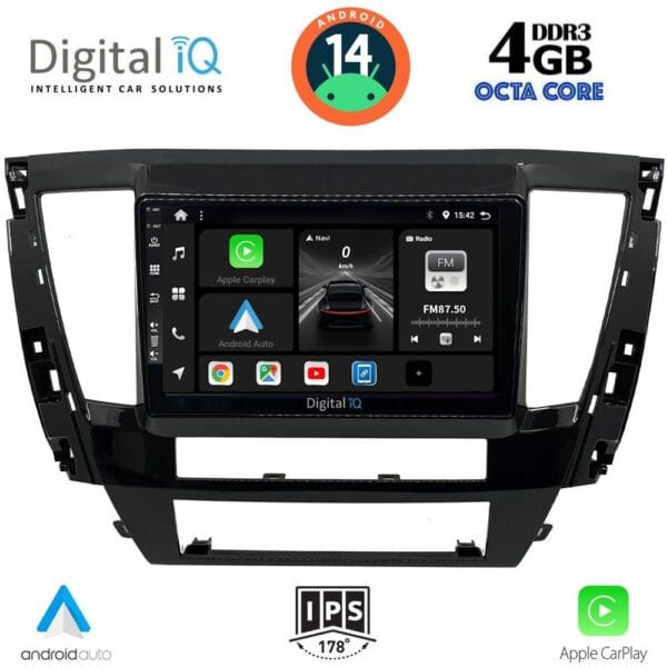 AIN-120965 - Digital iQ - DIGITAL IQ BXF 6447S_CPAA (9inc) MULTIMEDIA TABLET for MITSUBISHI PAJERO SPORT mod. 2020> - ALL IN POINT - LEFKELIS.GR