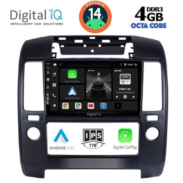 AIN-121311 - Digital iQ - DIGITAL IQ BXF 6454_CPAA A/C (9inc) MULTIMEDIA TABLET for NISSAN NAVARA D40 mod. 2006-2011 με A/C - ALL IN POINT - LEFKELIS.GR