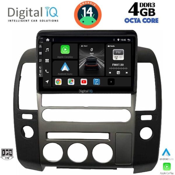 AIN-120958 - Digital iQ - DIGITAL IQ BXF 6454_CPAA (ORIG.NAVI) (9inc) MULTIMEDIA TABLET for NISSAN NAVARA D40 mod. 2006-2011 με Original Navi - ALL IN POINT - LEFKELIS.GR