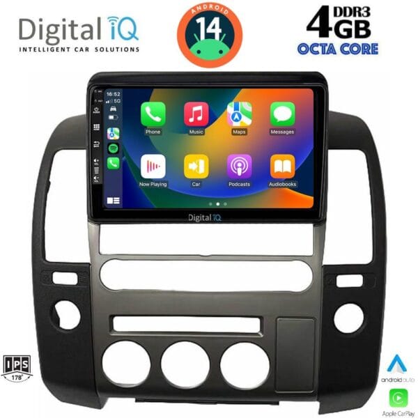 DIGITAL IQ BXF 6454_CPAA (ORIG.NAVI) (9inc) MULTIMEDIA TABLET for NISSAN NAVARA D40 mod. 2006-2011 με Original Navi - Image 2