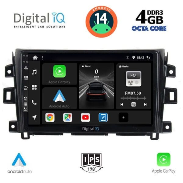 AIN-121281 - Digital iQ - DIGITAL IQ BXF 6455_CPAA (9inc) MULTIMEDIA TABLET for NISSAN NAVARA mod. 2016> - ALL IN POINT - LEFKELIS.GR