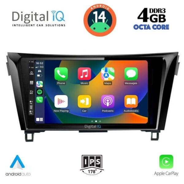 DIGITAL IQ BXF 6468_CPAA (10inc) MULTIMEDIA TABLET for NISSAN QASHQAI - XTRAIL mod. 2014-2021 - Image 2