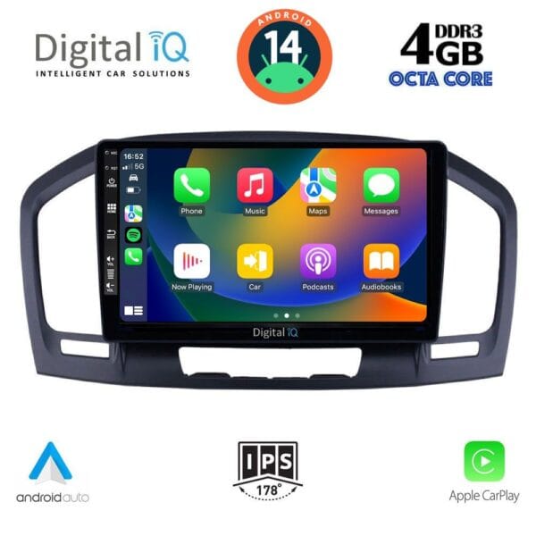 DIGITAL IQ BXF 6491_CPAA (9inc) MULTIMEDIA TABLET for OPEL INSIGNIA  mod.2008-2013 - Image 2