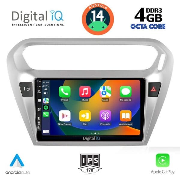 DIGITAL IQ BXF 6511_CPAA (9inc) MULTIMEDIA TABLET for CITROEN ELYSEE – PEUGEOT 301 mod. 2013> - Image 2
