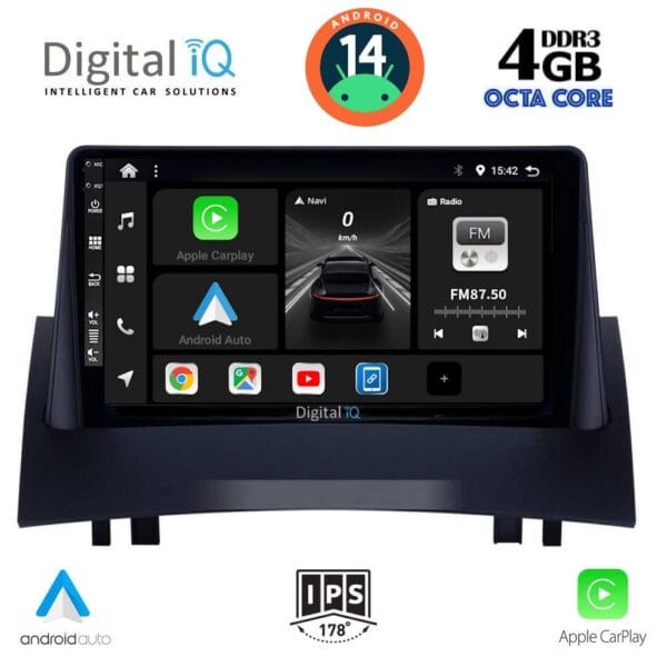 AIN-121313 - Digital iQ - DIGITAL IQ BXF 6555_CPAA (9inc) MULTIMEDIA TABLET for RENAULT MEGANE 2 mod. 2002-2008 - ALL IN POINT - LEFKELIS.GR