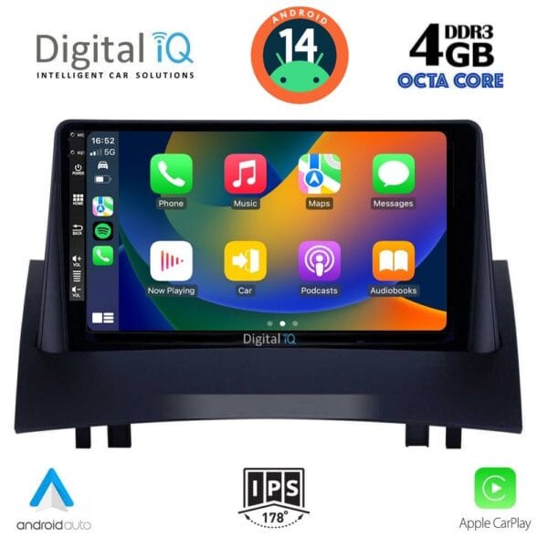DIGITAL IQ BXF 6555_CPAA (9inc) MULTIMEDIA TABLET for RENAULT MEGANE 2 mod. 2002-2008 - Image 2