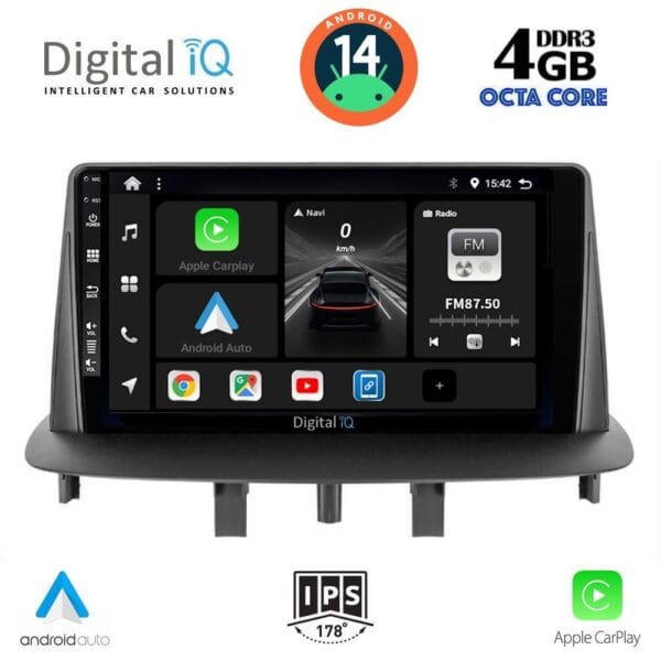 AIN-121312 - Digital iQ - DIGITAL IQ BXF 6556_CPAA (9inc) MULTIMEDIA TABLET for RENAULT MEGANE 3 mod. 2009-2016 - ALL IN POINT - LEFKELIS.GR
