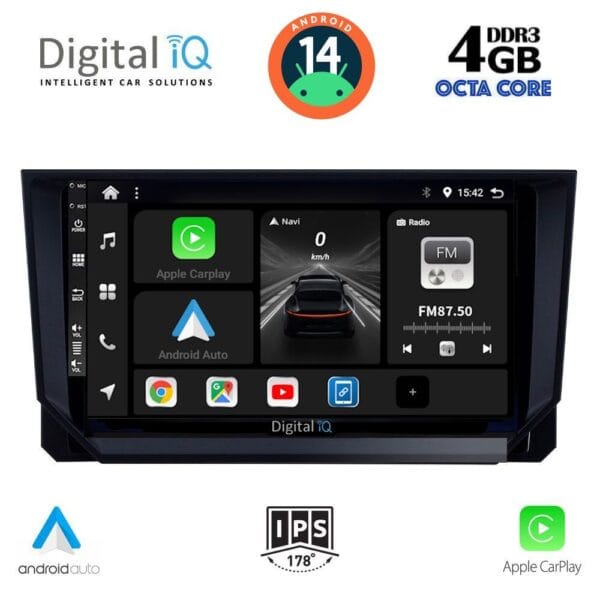 AIN-121303 - Digital iQ - DIGITAL IQ BXF 6573_CPAA (9inc) MULTIMEDIA TABLET for SEAT ARONA - IBIZA mod. 2018> - ALL IN POINT - LEFKELIS.GR