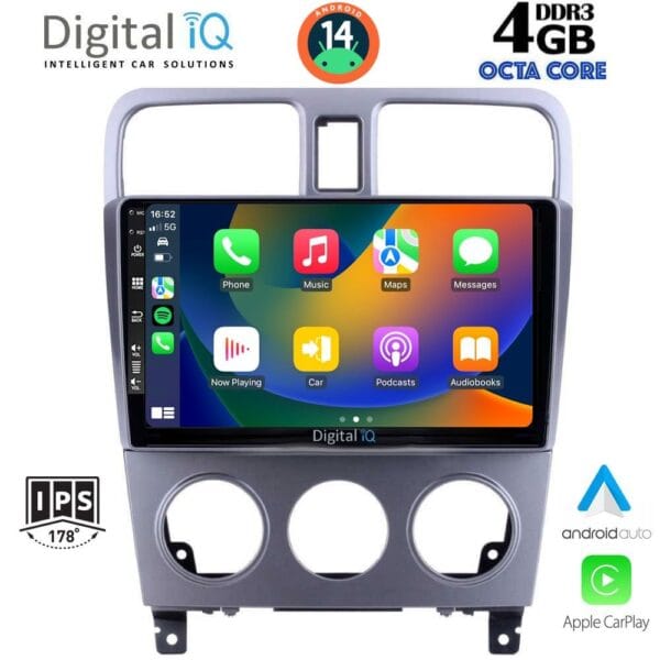 DIGITAL IQ BXF 6661_CPAA (9inc) MULTIMEDIA TABLET for SUBARU FORESTER  mod. 2002-2008 - Image 2