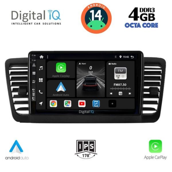 AIN-121284 - Digital iQ - DIGITAL IQ BXF 6665_CPAA (9inc) MULTIMEDIA TABLET for SUBARU LEGACY - OUTBACK mod. 2002-2008 - ALL IN POINT - LEFKELIS.GR