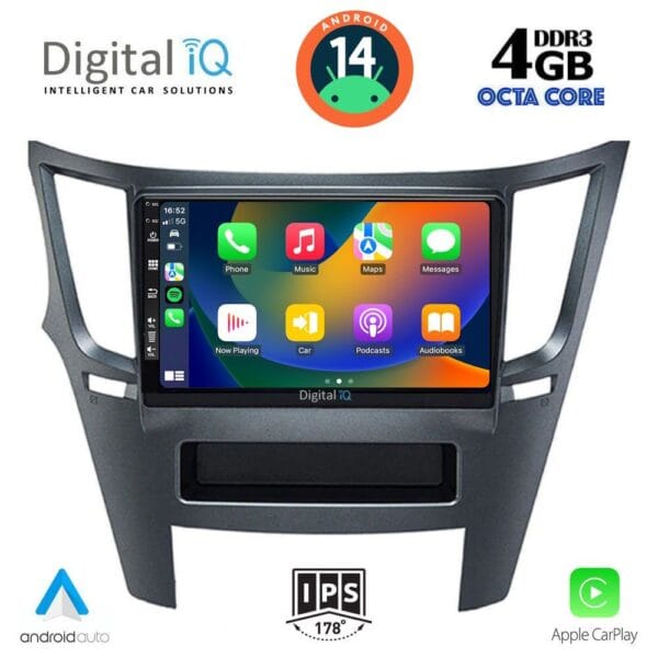 DIGITAL IQ BXF 6667_CPAA (9inc) MULTIMEDIA TABLET for SUBARU LEGACY - OUTBACK mod. 2009-2014 - Image 2