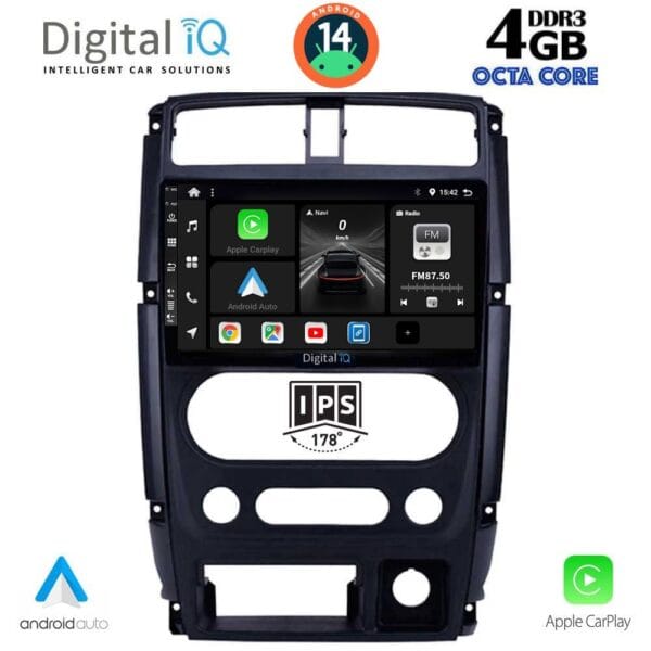 AIN-121205 - Digital iQ - DIGITAL IQ BXF 6678_CPAA (9inc) MULTIMEDIA TABLET for SUZUKI JIMNY mod. 2007-2017 - ALL IN POINT - LEFKELIS.GR