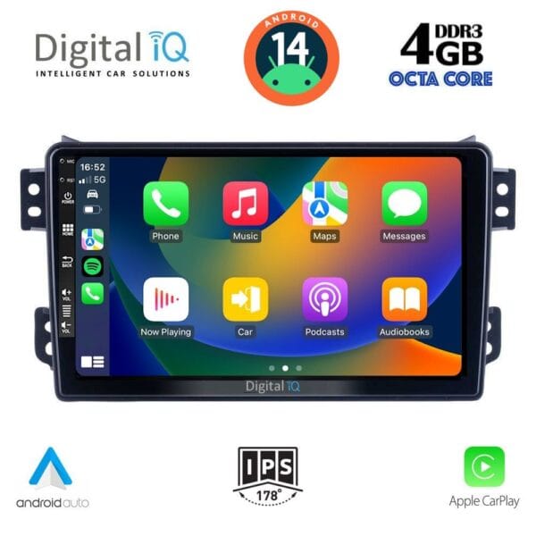 DIGITAL IQ BXF 6682_CPAA (9inc) MULTIMEDIA TABLET for OPEL AGILA - SUZUKI SPLASH mod. 2008> - Image 2