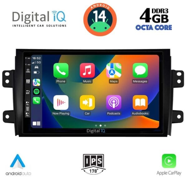 DIGITAL IQ BXF 6688_CPAA (9inc) MULTIMEDIA TABLET for FIAT SEDICI – SUZUKI SX4 mod. 2005-2013 - Image 2