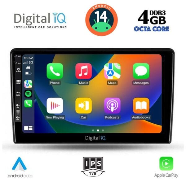 DIGITAL IQ BXF 6702_CPAA (9inc) MULTIMEDIA TABLET for TOYOTA AURIS mod. 2007-2012 - Image 2