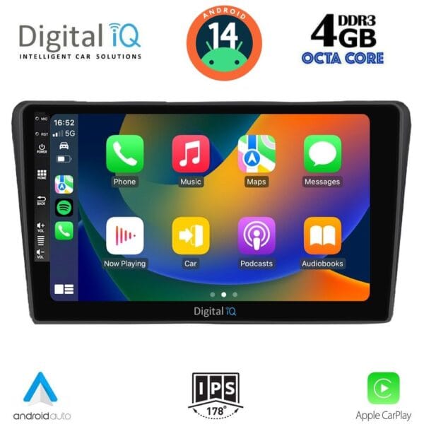 DIGITAL IQ BXF 6704_CPAA (9inc) MULTIMEDIA TABLET for TOYOTA AVENSIS (T25) mod. 2003-2009 - Image 2