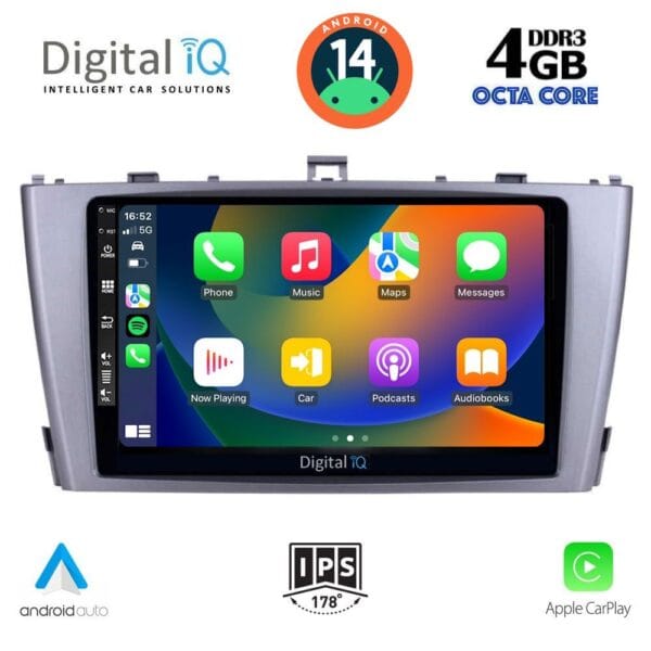 DIGITAL IQ BXF 6705_CPAA (9inc) MULTIMEDIA TABLET for TOYOTA AVENSIS (T27) mod. 2009-2015 - Image 2
