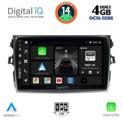 AIN-121225 - Digital iQ - DIGITAL IQ BXF 6713_CPAA (9inc) MULTIMEDIA TABLET for TOYOTA COROLLA 4D mod. 2006-2012 - ALL IN POINT - LEFKELIS.GR