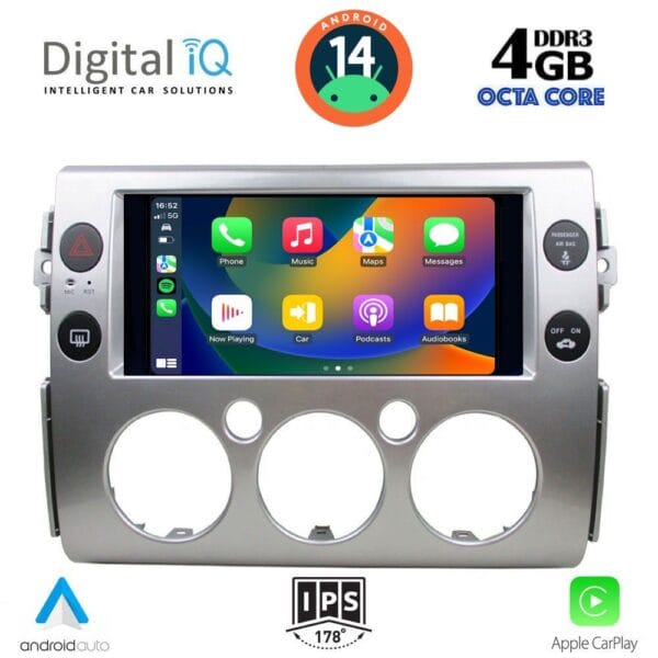 DIGITAL IQ BXF 6717_CPAA (9inc) MULTIMEDIA TABLET for TOYOTA FJ CRUISER mod. 2007-2013 - Image 2