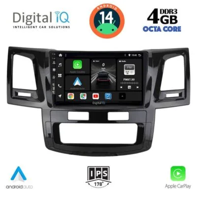 AIN-121226 - Digital iQ - DIGITAL IQ BXF 6720_CPAA (9inc) MULTIMEDIA TABLET for TOYOTA HILUX mod. 2005-2016 - ALL IN POINT - LEFKELIS.GR