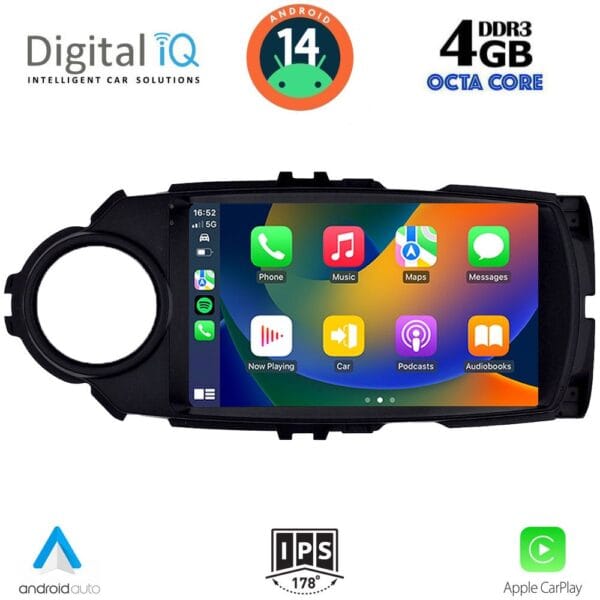 DIGITAL IQ BXF 6737FL_CPAA (9inc) MULTIMEDIA TABLET for TOYOTA YARIS mod. 2015-2020 - Image 2