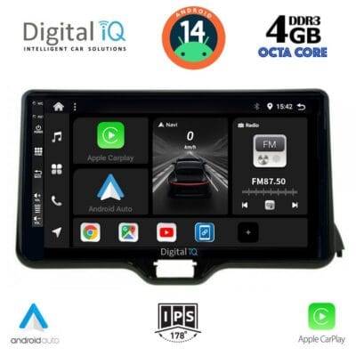 AIN-121426 - Digital iQ - DIGITAL IQ BXF 6738_CPAA (10inc) MULTIMEDIA TABLET for TOYOTA YARIS mod. 2020> - MAZDA 2 mod. 2023> - ALL IN POINT - LEFKELIS.GR