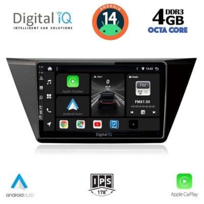AIN-121435 - Digital iQ - DIGITAL IQ BXF 6769_CPAA (10inc) MULTIMEDIA TABLET for VW TOURAN mod. 2016> - ALL IN POINT - LEFKELIS.GR