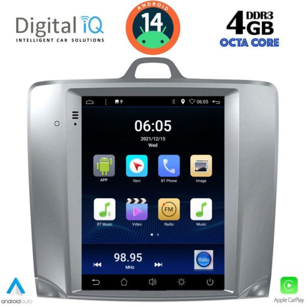 AIN-128797 - Digital iQ - DIGITAL IQ BXF 6956_CPAA TESLA STYLE for FORD FOCUS mod. 2004-2011 - ALL IN POINT - LEFKELIS.GR