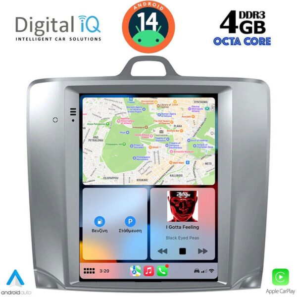 DIGITAL IQ BXF 6956_CPAA TESLA STYLE for FORD FOCUS mod. 2004-2011 - Image 2